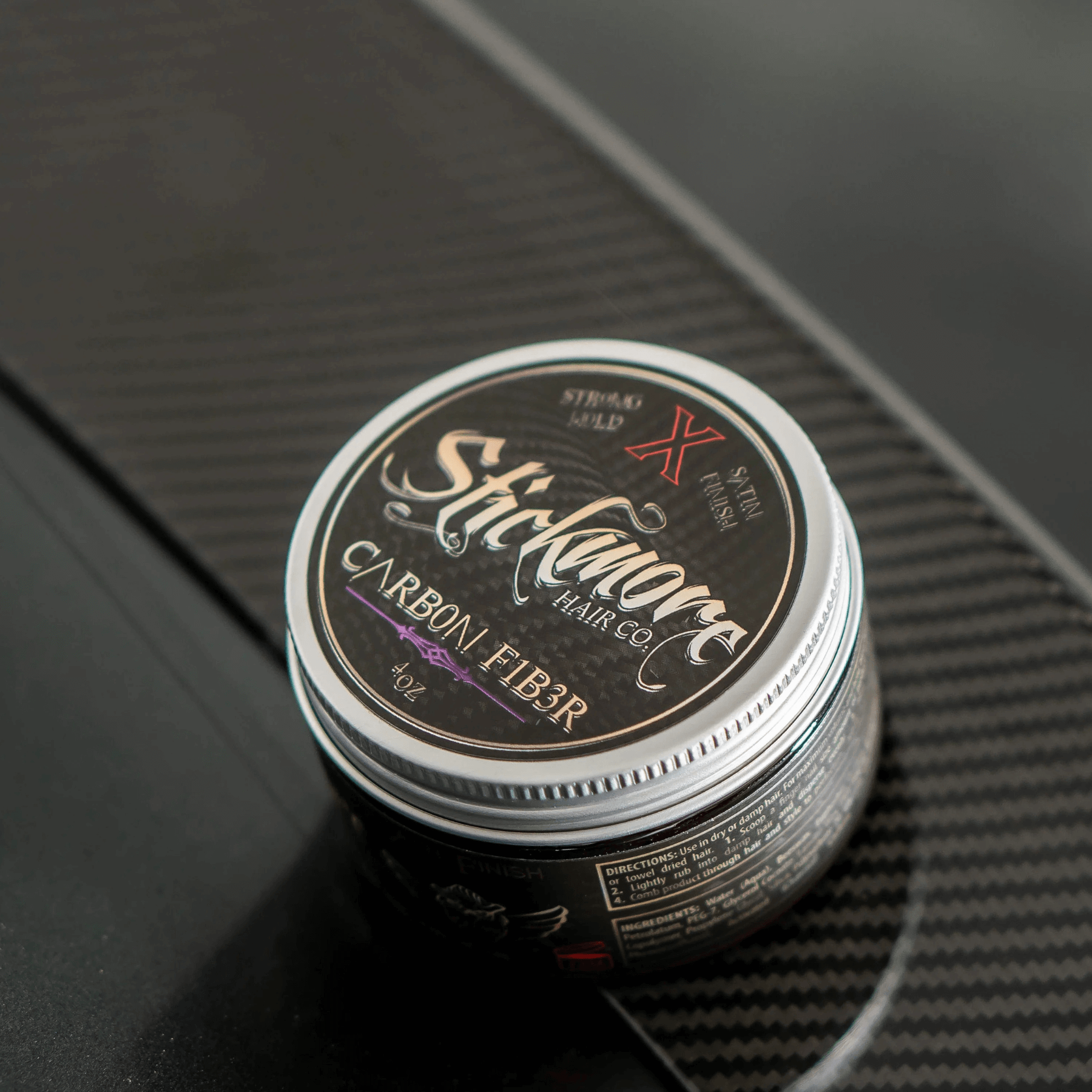 Stickmore Hair Co. Carbon Fiber 4OZ