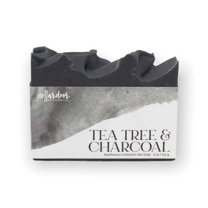 Cellar Door Bath Supply Co. Tea Tree & Charcoal Bar Soap